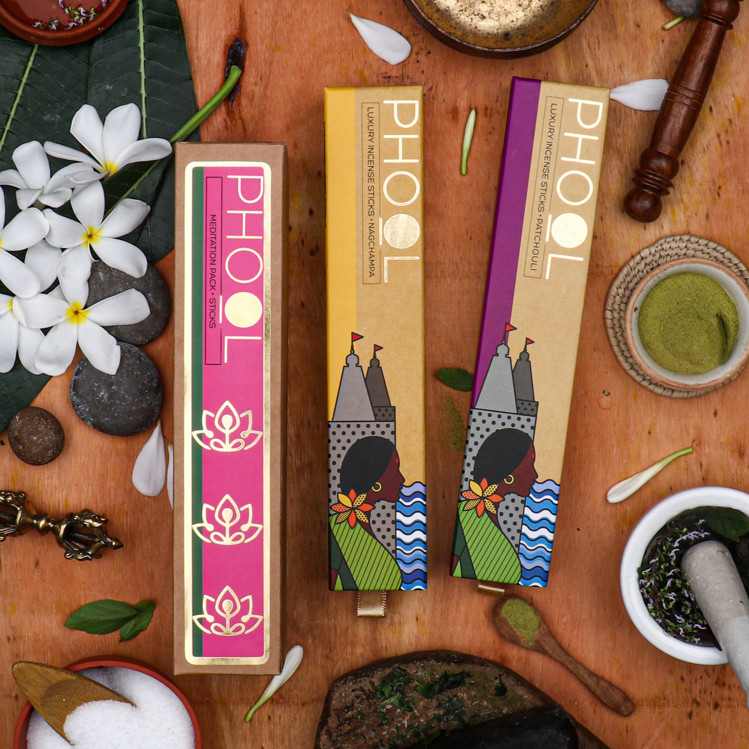 Phool LUXURY INCENSE Combo Pack 80 Sticks Parfum Agarbatti Etsy