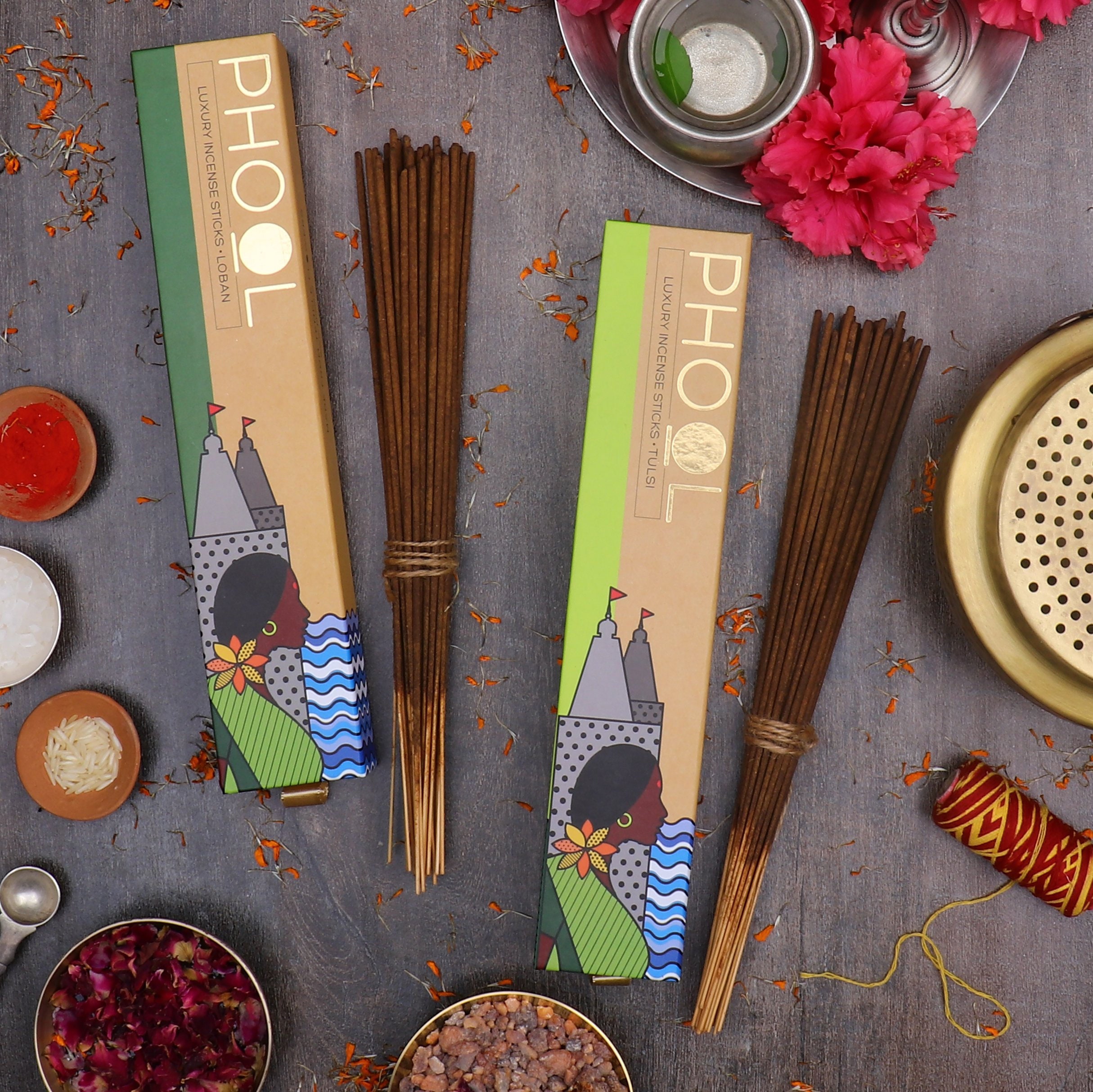 Phool LUXURY INCENSE Combo Pack 80 Sticks Parfum Agarbatti Etsy