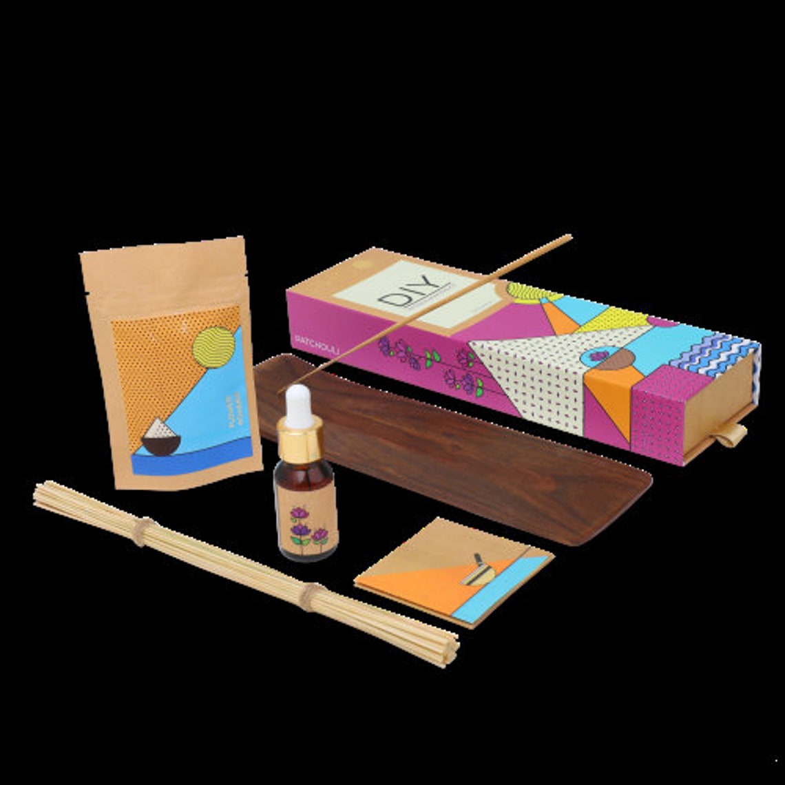 Phool DIY Natural Incense Agarbatti Making kit GIFT Pack Etsy