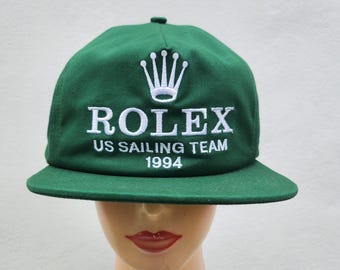 Gorra de béisbol vintage del equipo de vela de EE. UU. de 1994