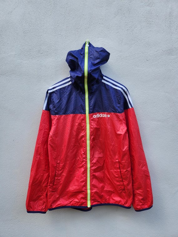 Adidas by Adidas Neo Color Block Y2K 3 Stripes Windbreaker Jacket