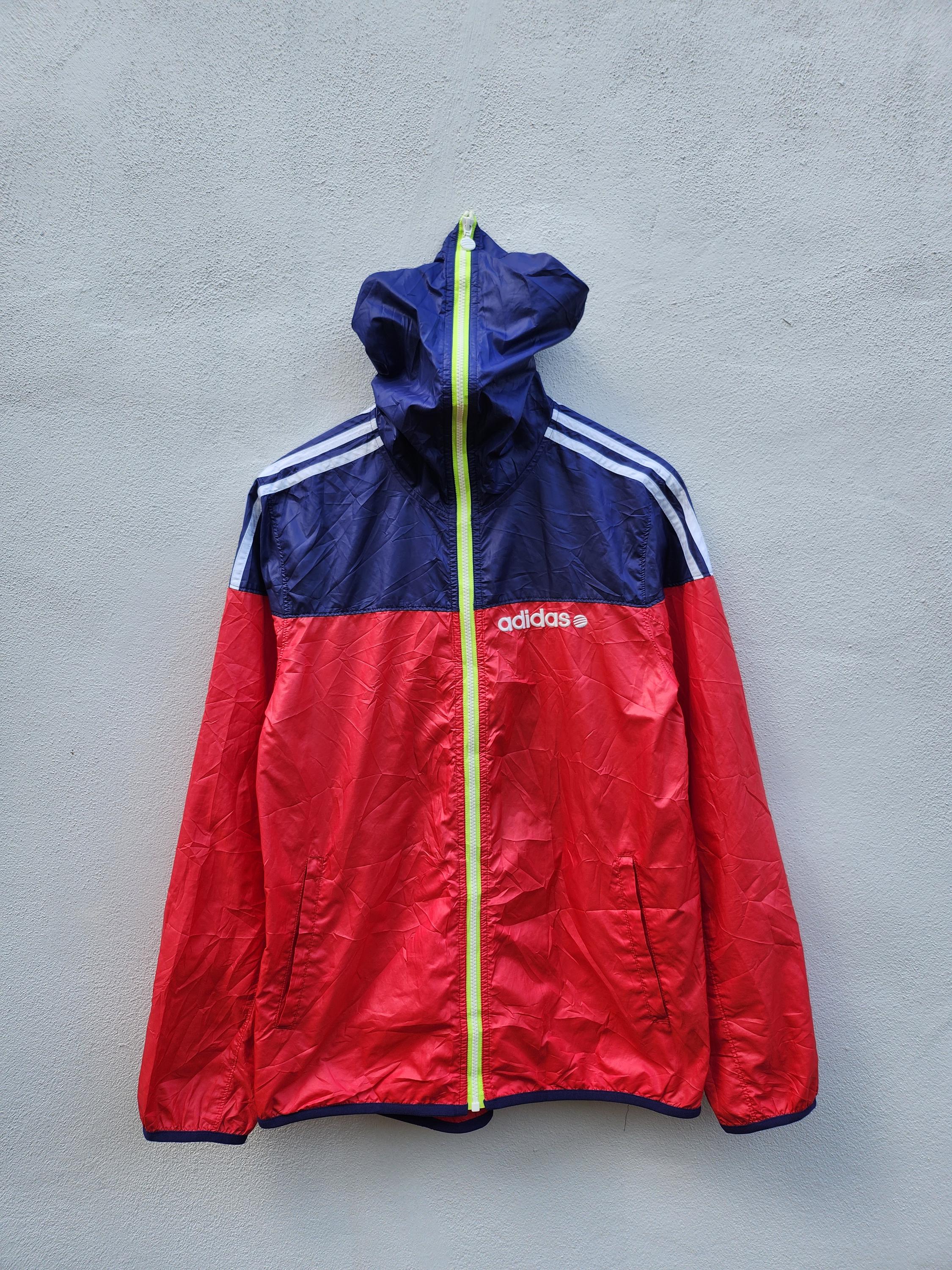Adidas by Adidas Neo Color Block Y2K 3 Stripes Windbreaker Jacket