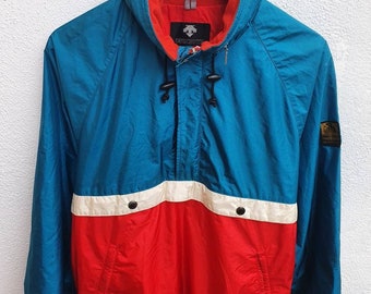 Japońska odzież sportowa Descente Goretex w stylu vintage z lat 90. Descente Color Block Ski Sport Hoodies Jacket