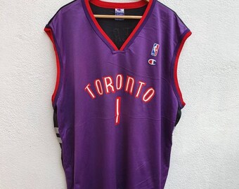 Camiseta de baloncesto vintage de los 90 de la NBA Toronto 1 Frayser Boy Tanks Top Champion