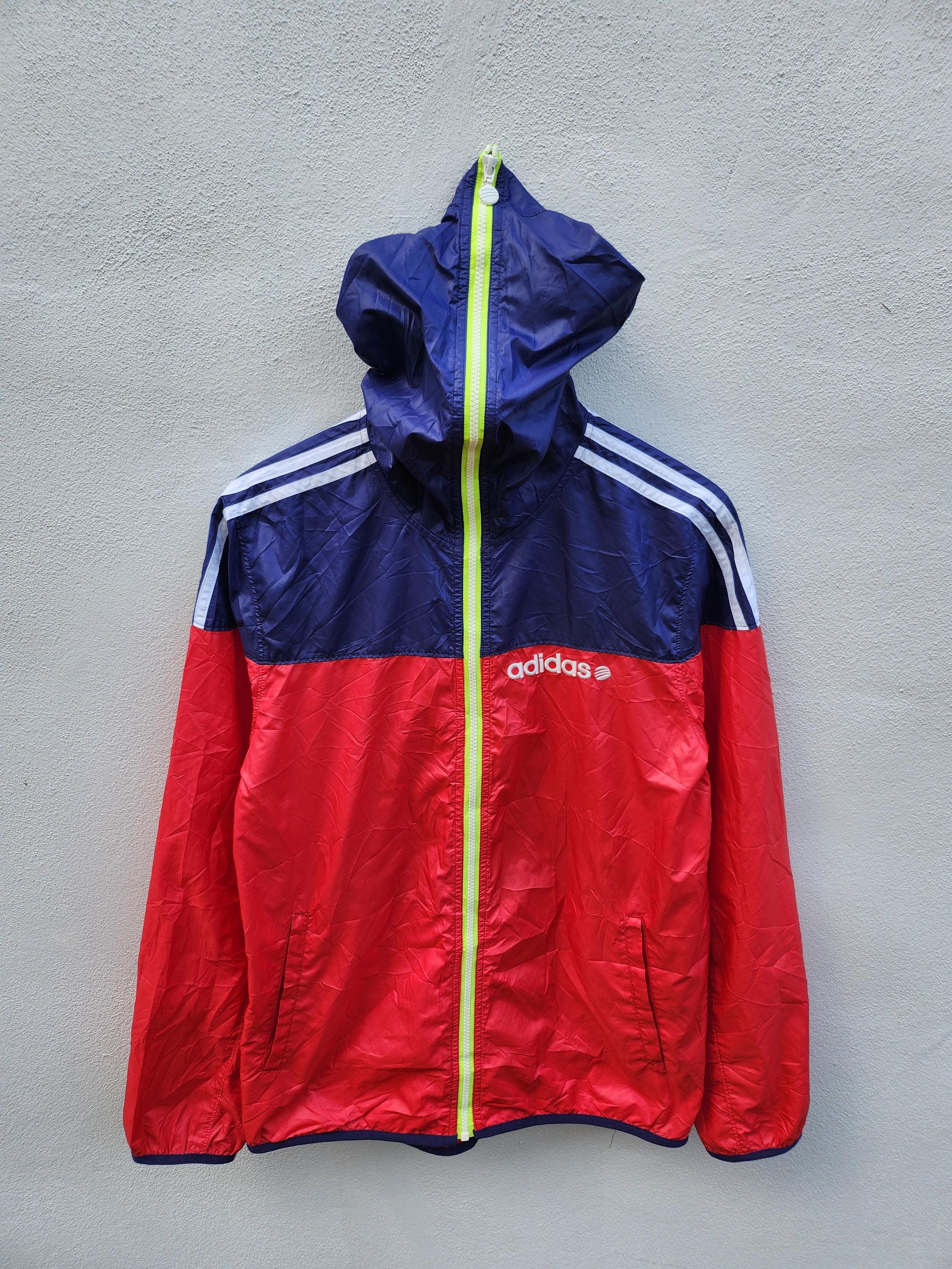 Adidas by Adidas Neo Color Block Y2K 3 Stripes Windbreaker Jacket