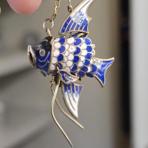 Vintage fish pendant from 1960s