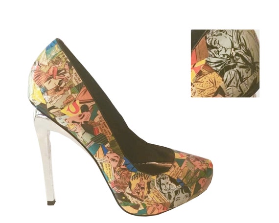 size 8 high heels