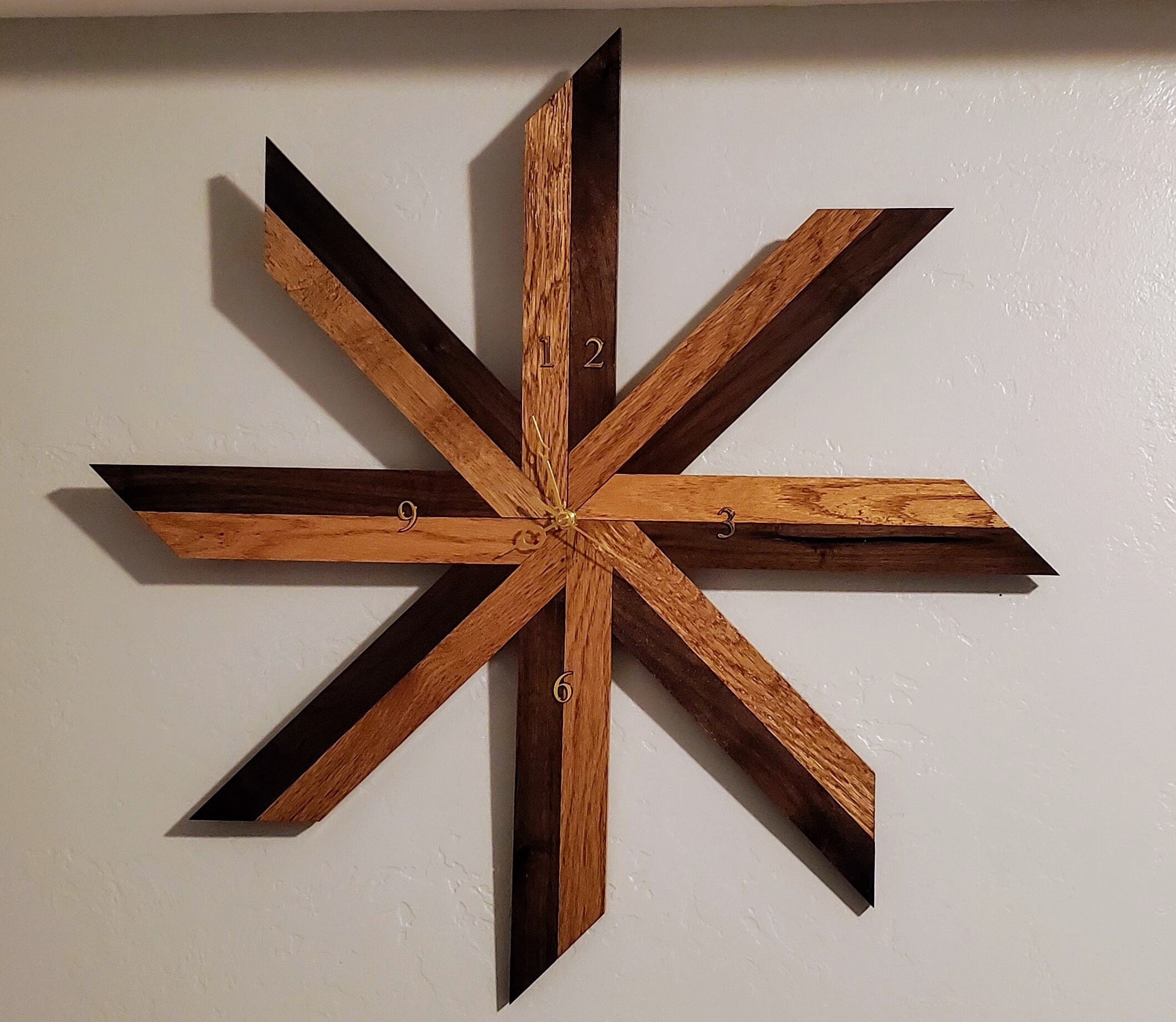 Reloj de la sala de estar decoración del hogar reloj del | Etsy