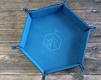 Folding Velvet Dice Tray | Dungeons and Dragons, Tabletop Games
