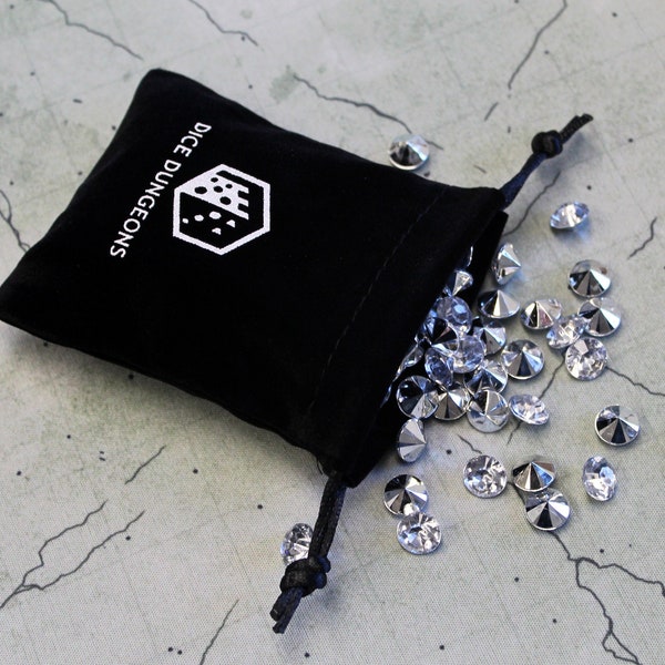 Dice Dungeons Dice Bag | Bag for Holding Your Amazing Dice Sets for DND or RPG Gaming