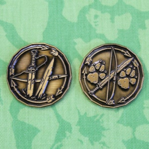 Ranger Character Coin Token Pack for Dungeons & Dragons DnD Dungeon Terrain Miniature and Tabletop Gaming image 10