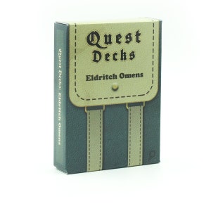 Quest Decks: Eldritch Omen | Abenteuerkarten passend zu Call of Cthulhu, D&D 5e, Pathfinder und DND Rollenspielen