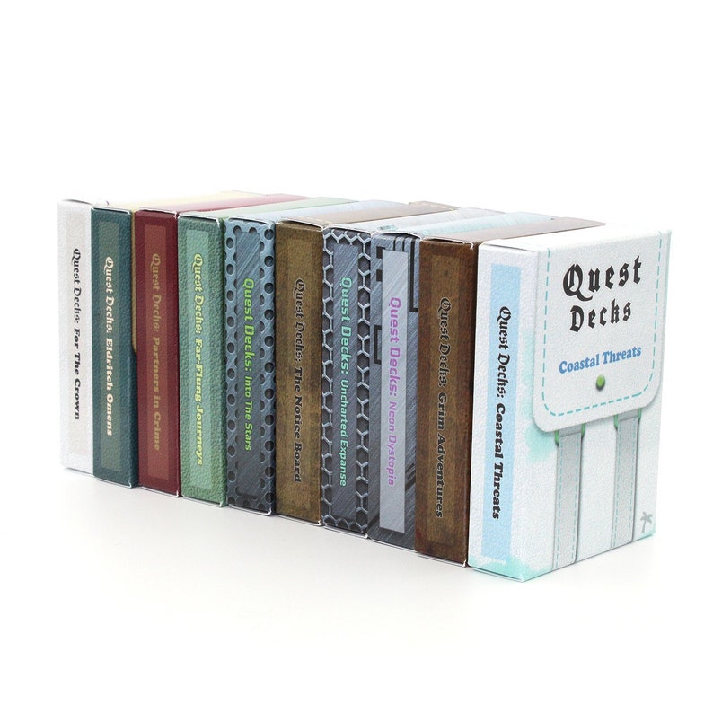 Quest Decks 10 Pack Side Quest Deck Adventure Generator Etsy Canada