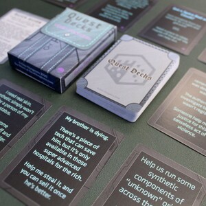 Quest Decks: Neon Dystopia | Adventure Cards for Cyberpunk, Shadowrun ...