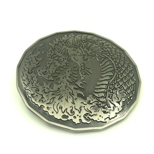 Adult Fire Dragon (3 In) Monster Coin Token for Dungeons & Dragons | DnD | Dungeon Terrain | Miniature and Tabletop Gaming