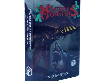 Mazzo di mutazioni Mad Science / Mutazioni dei mostri D&D 5E e potenziamenti delle creature per Dungeon Master