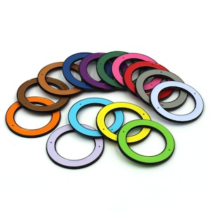 Condition Rings: Blank Text-Free | Effect Markers w/ 14 Colors for Tracking Spells & Conditions | Dungeons and Dragons (DnD) Pathfinder