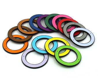Condition Rings: Blank Text-Free | Effect Markers w/ 14 Colors for Tracking Spells & Conditions | Dungeons and Dragons (DnD) Pathfinder