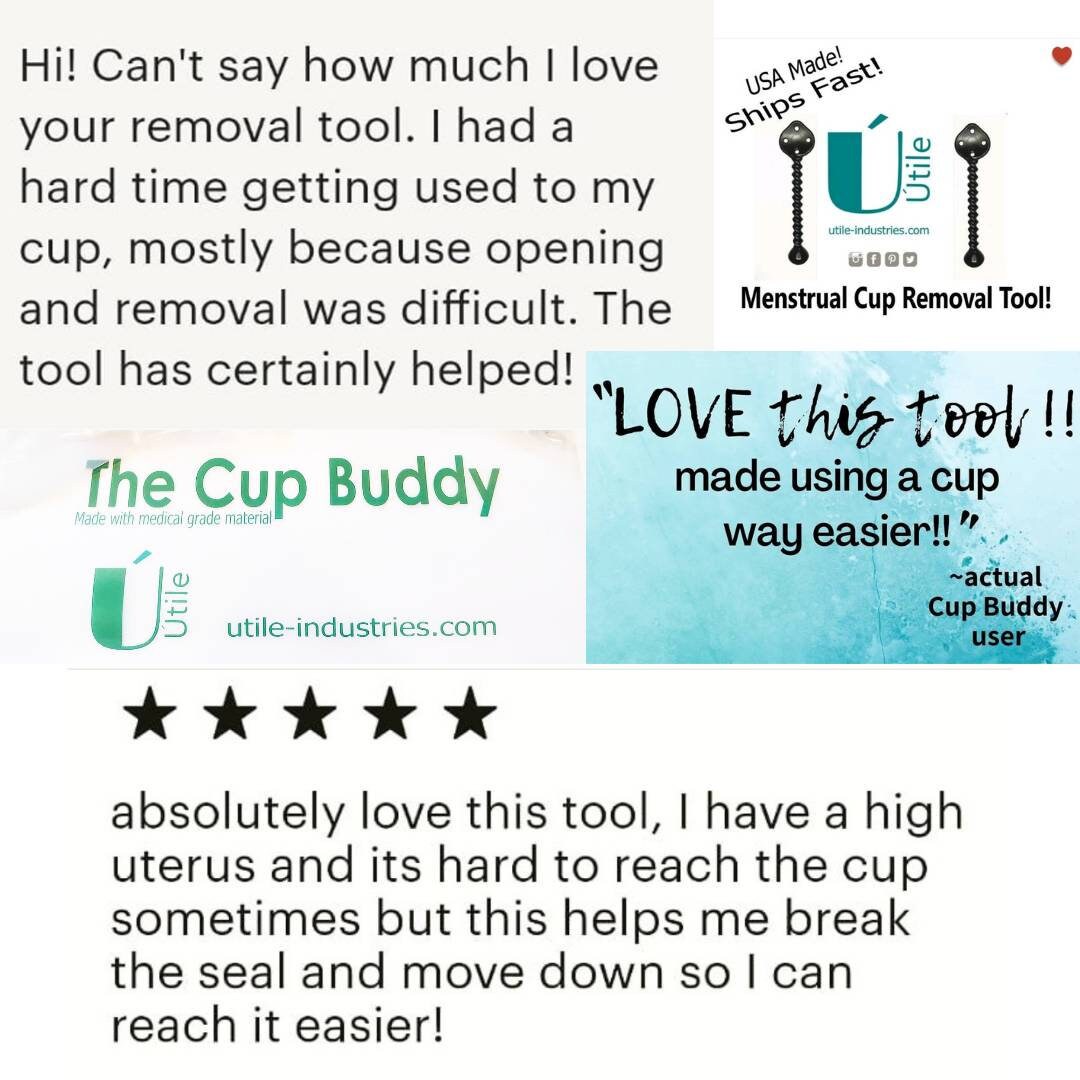 Cup Buddy Menstrual Cup Removal Tool Etsy