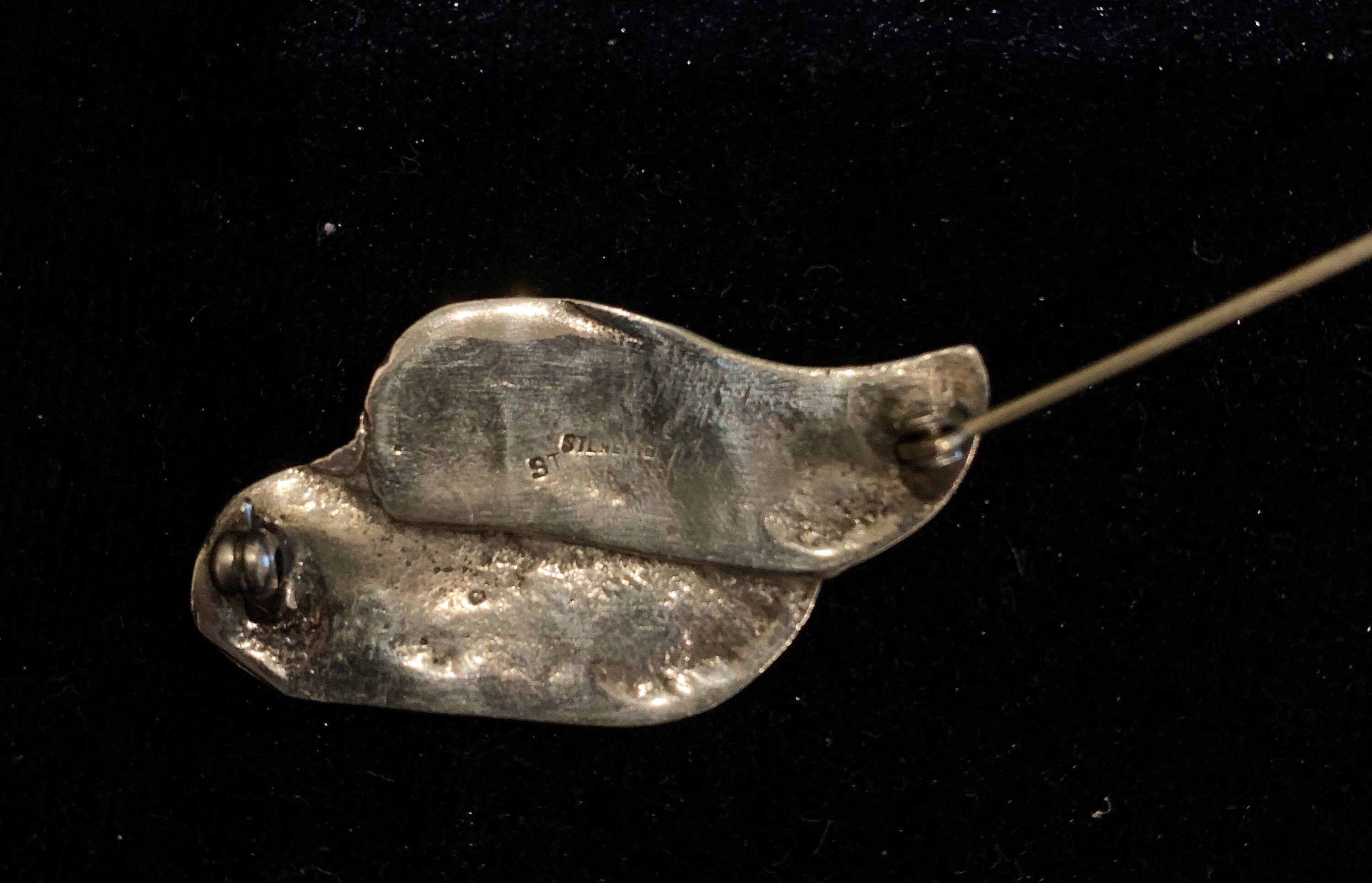 Siver Brooch, Sterling Silver Brooch, Silver Jewelry, Silver