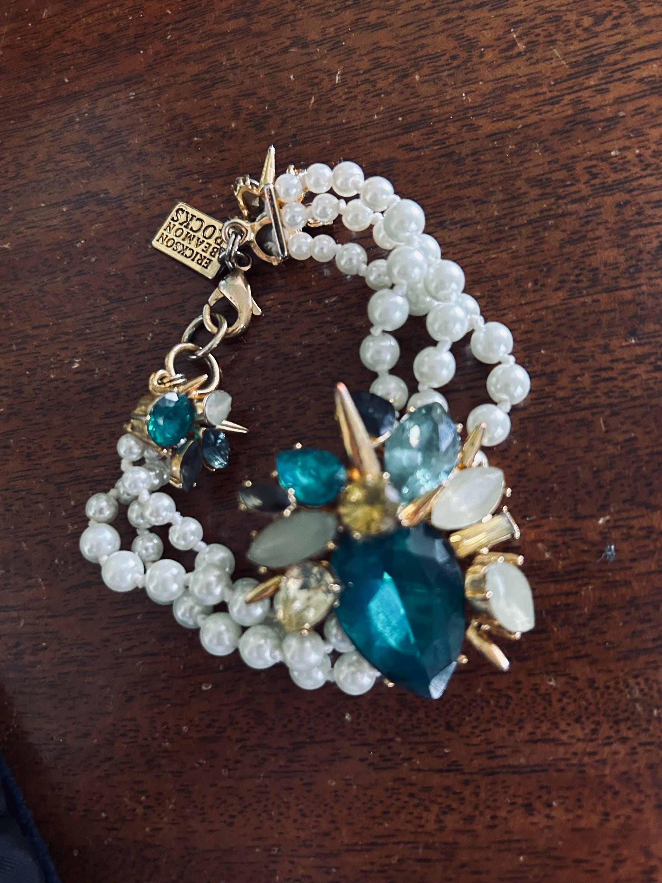 Vintage 1980s Erickson Beaman Rocks Bracelet - Etsy