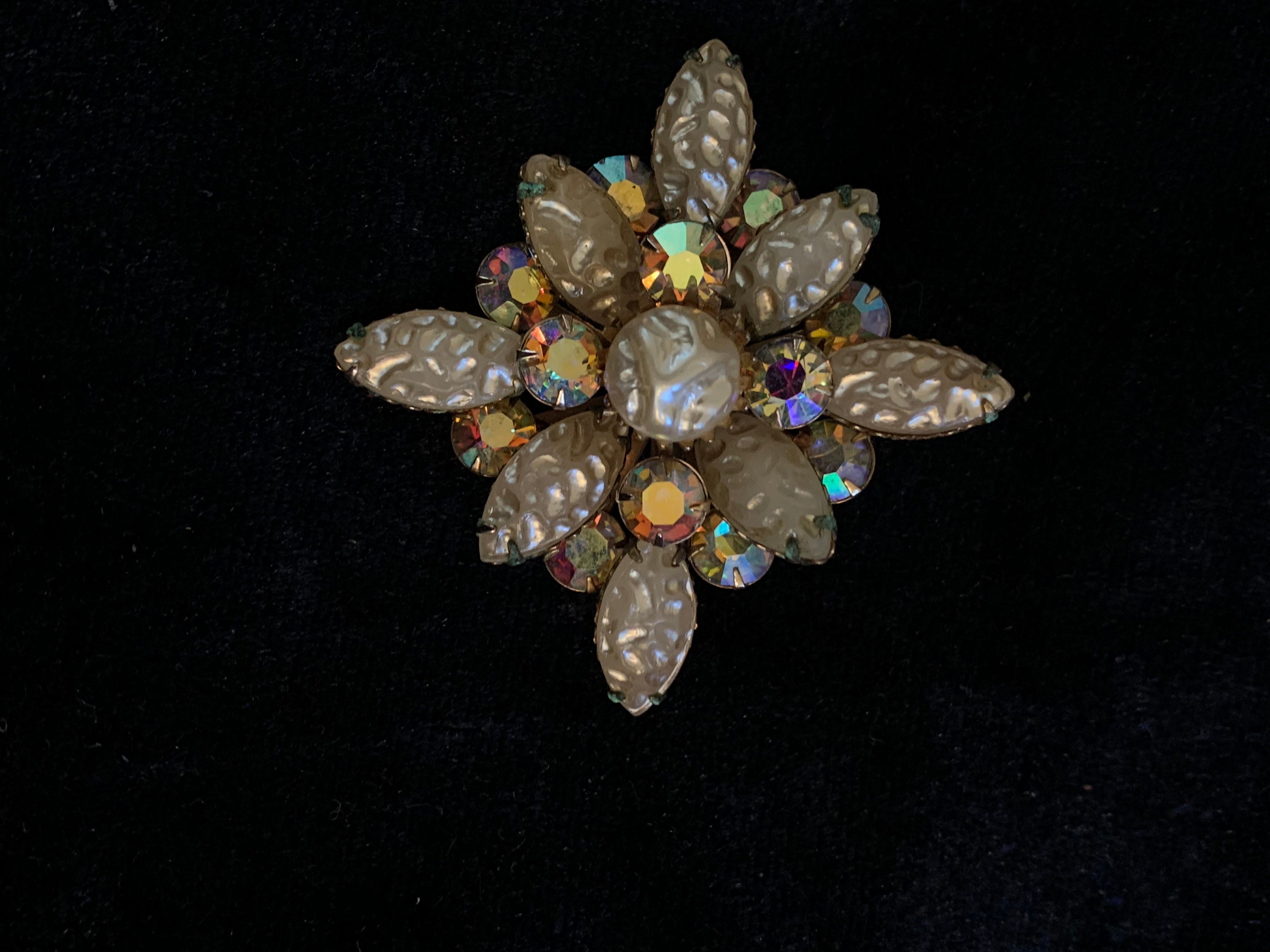 ビンテージブローチハスケル風　メーカー銘 ビンテージブローチハスケル風 メーカー銘 ミリアム ハスケル風の