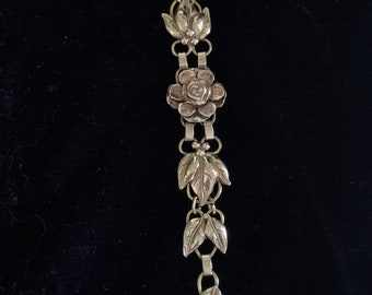 Vintage Mid-Century 14K Gold Filled Link Bracelet