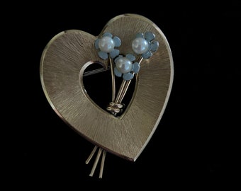 Broche Et Boucles D'oreilles KREMENTZ Vintage Années 60 - Motif Raisin Avec Améthyste Véritable