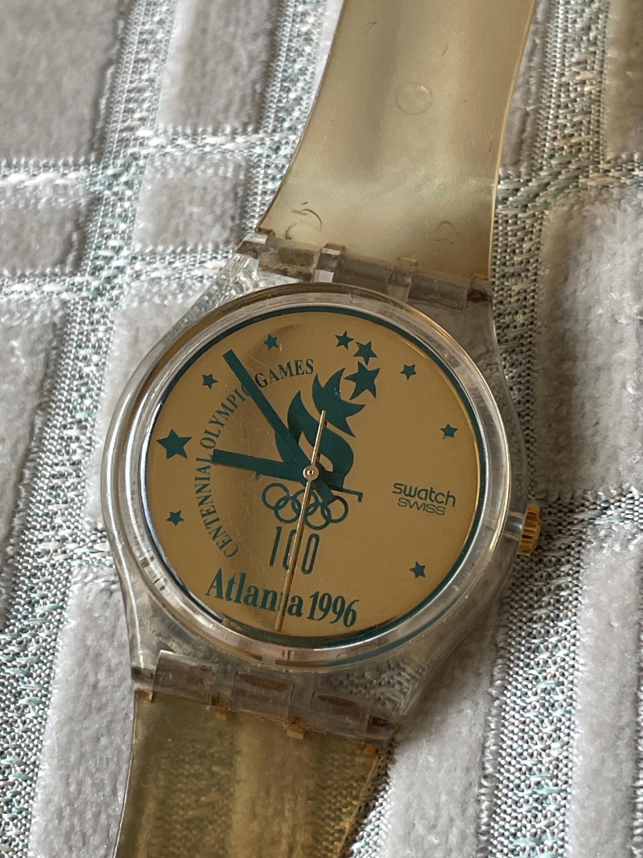 Atlanta 1996 Swatch - Etsy
