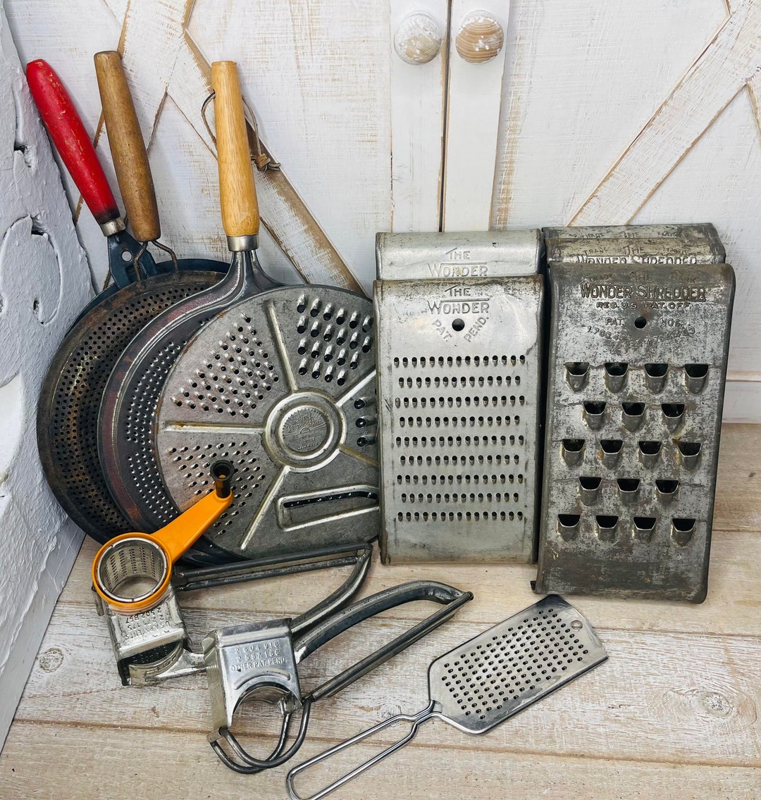 Vintage Cooking Utensils, Sold Separately, Primitive Cooking Utensils ...