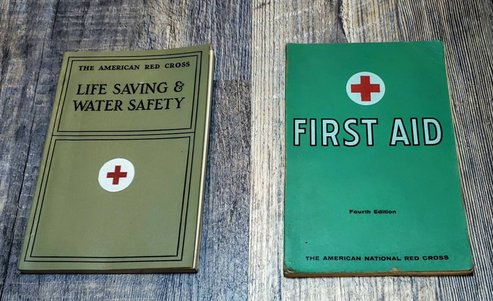 Vintage American National Red Cross First Aid Book Vintage Etsy