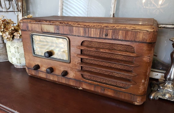 Vintage Radio Vintage 50s RadiocVintage 1950s Radio Antique | Etsy