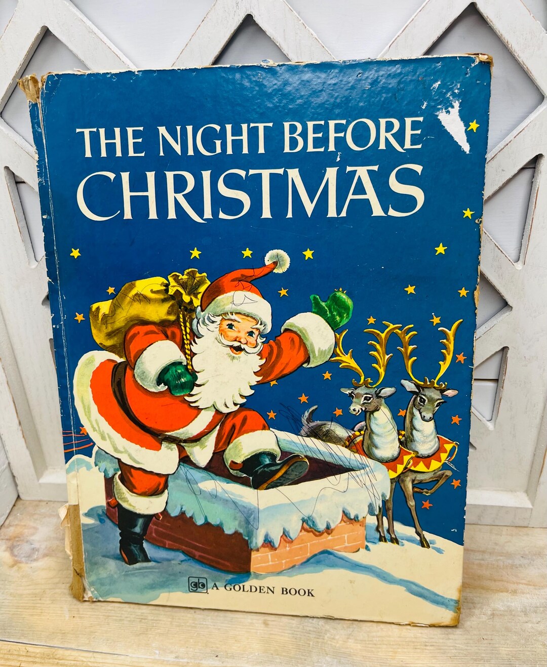 Vintage the Night Before Christmas Children's Book by Clement C. Moore ...