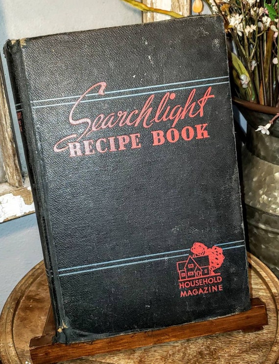 Vintage Recipe Book Antique Recipe Book Searchlight Recipe Etsy