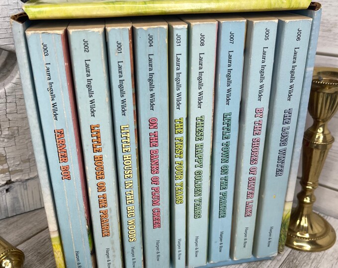 The Little House Complete 9 Book Series by Laura Ingalls Etsy