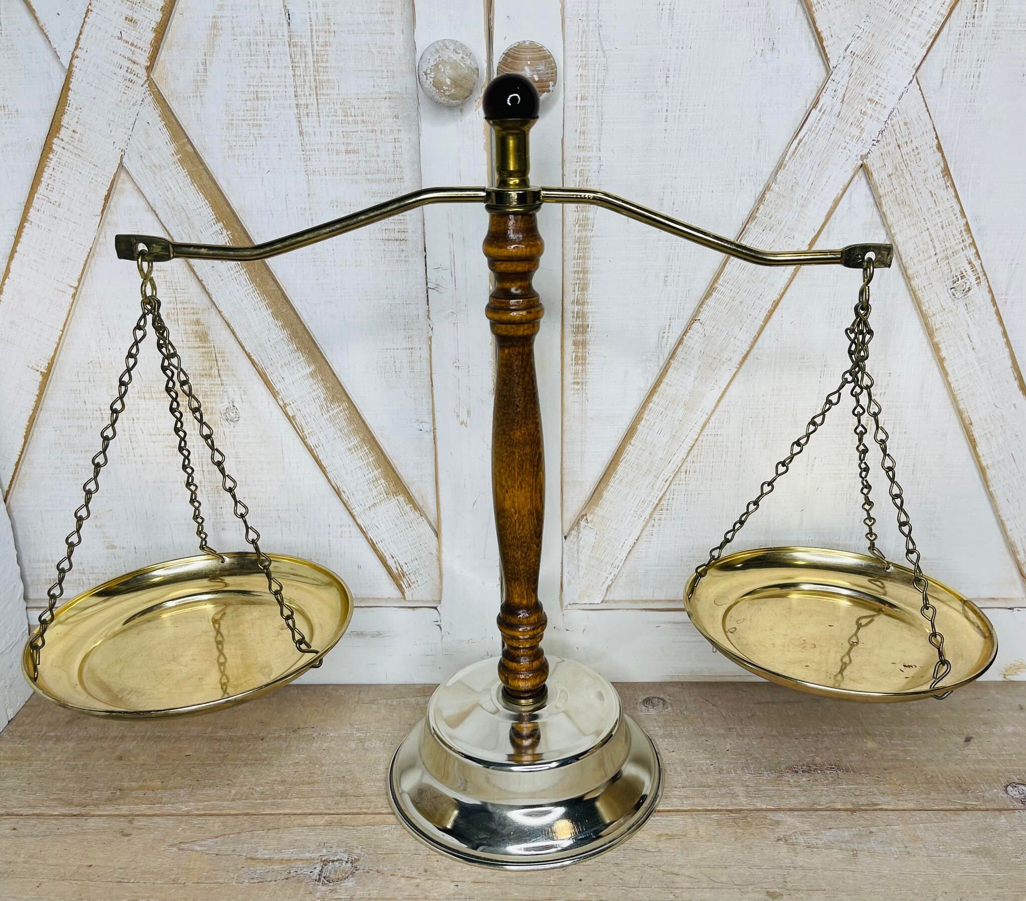 Double Pan Balance Scale Etsy