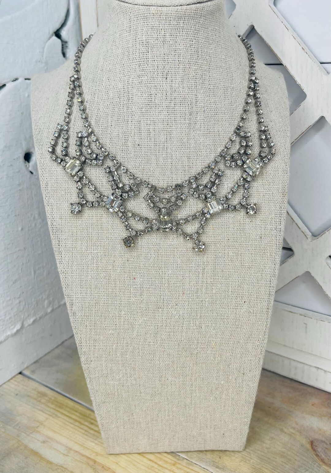 Retro Rhinestone Princess Dress