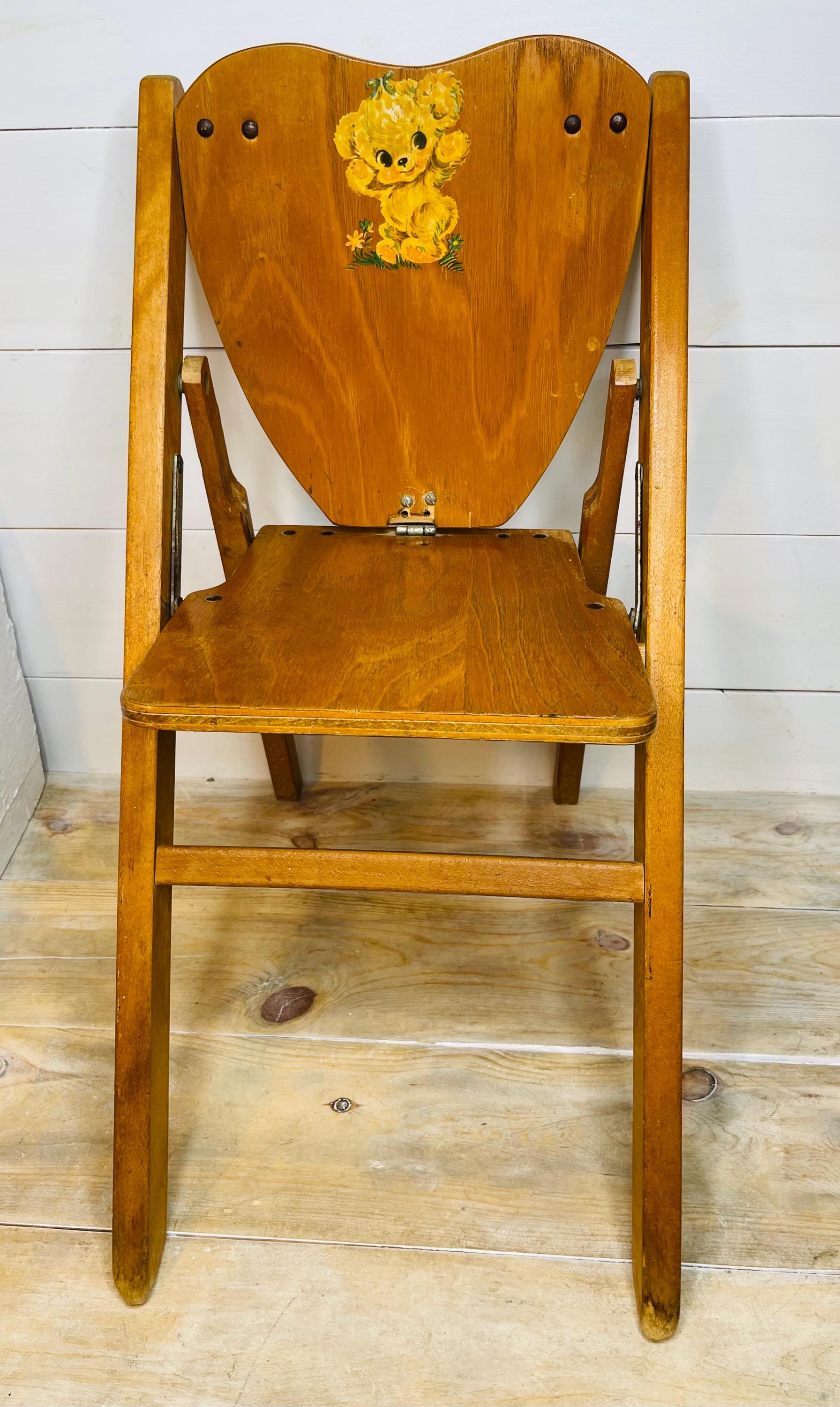 家具 Vintage Foldable Wooden Step Stool Vintage Wooden Folding Step Stool - Etsy