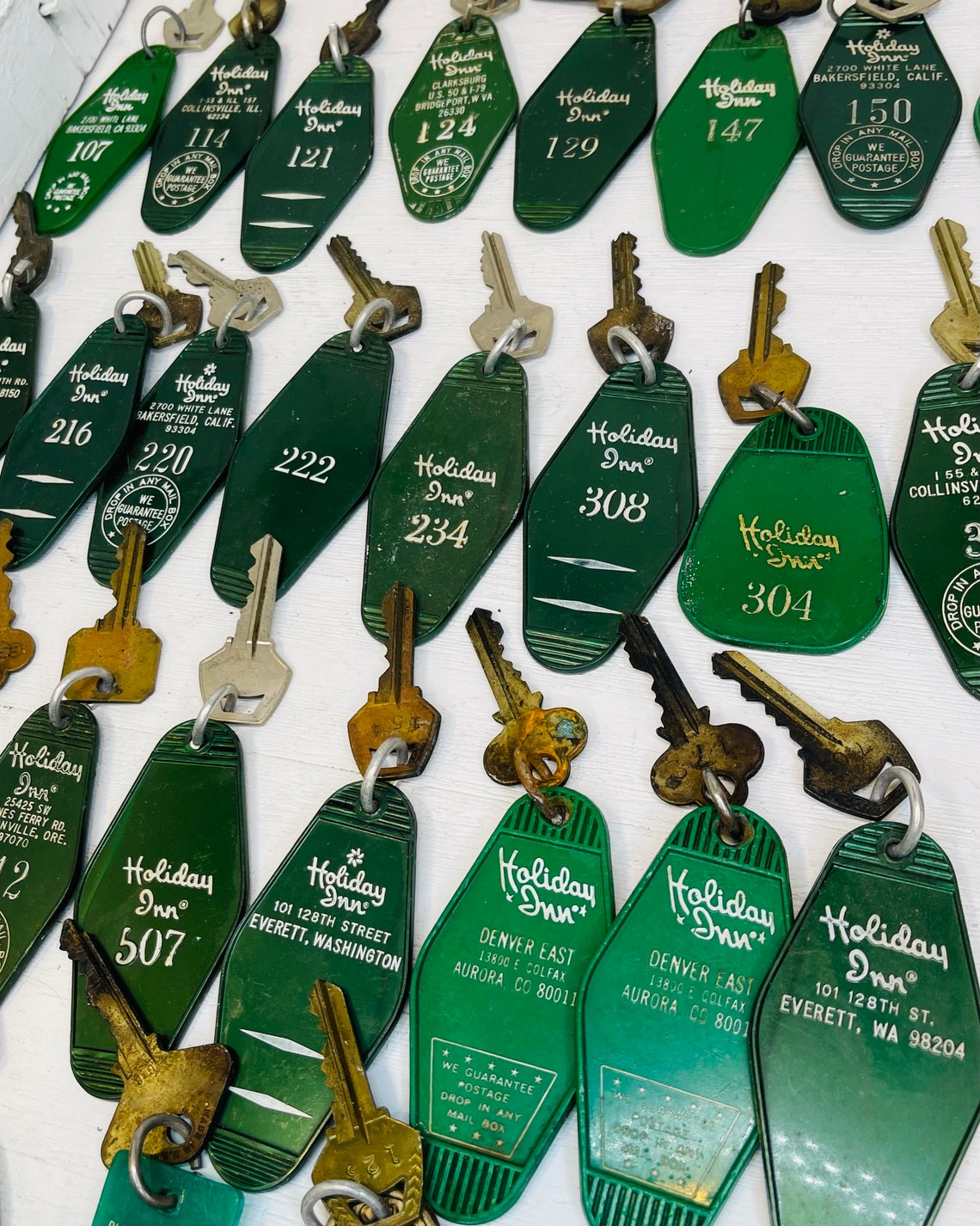 Vintage Holiday Inn Room Key Vintage Hotel Key Antique Hotel Etsy