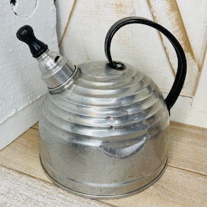 Aluminum Camping Tea Kettle, Campfire Kettle