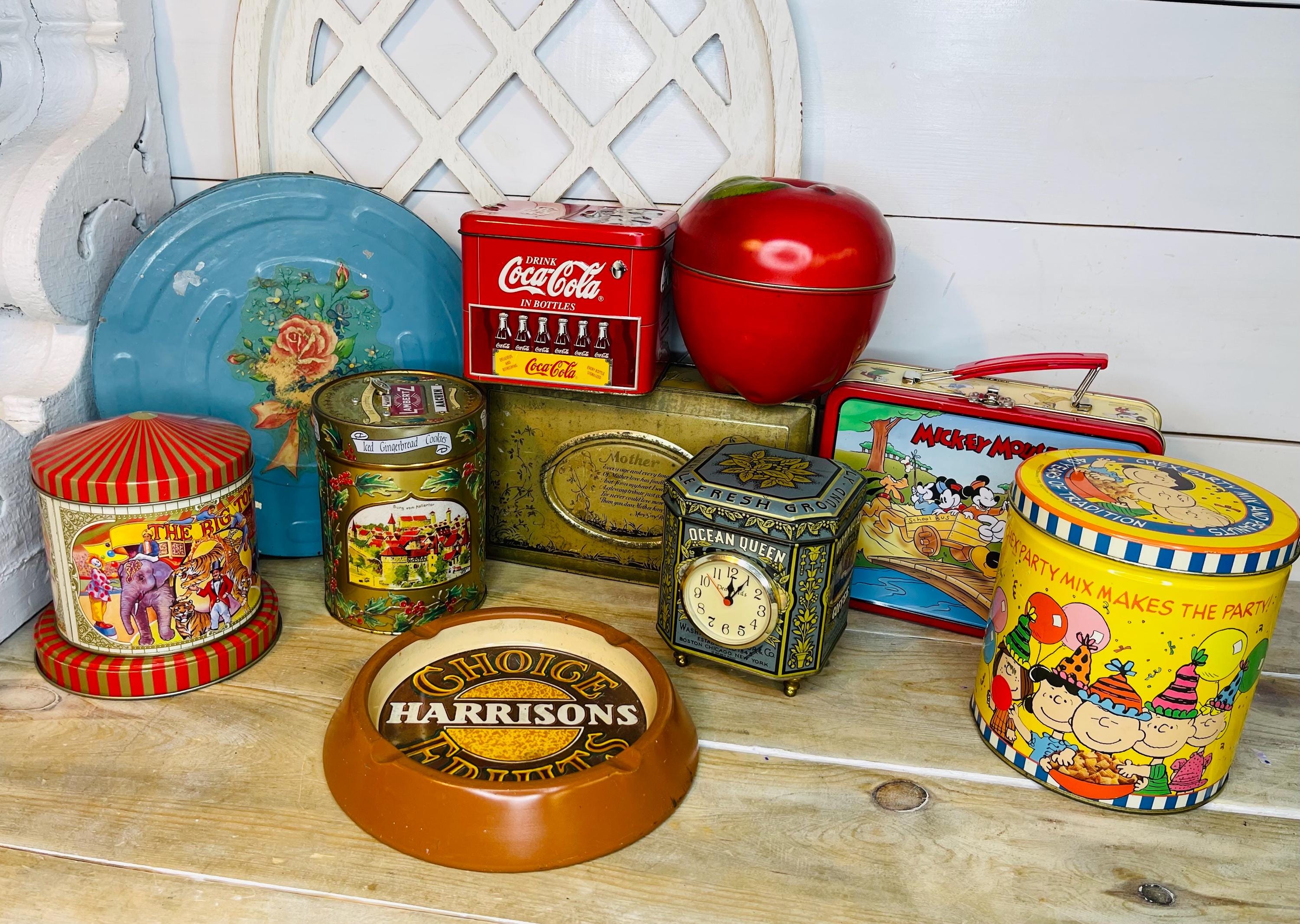 Vintage Cocacola Storage Box - Etsy