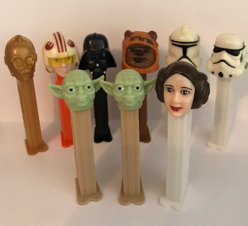star wars pez dispensers 1999