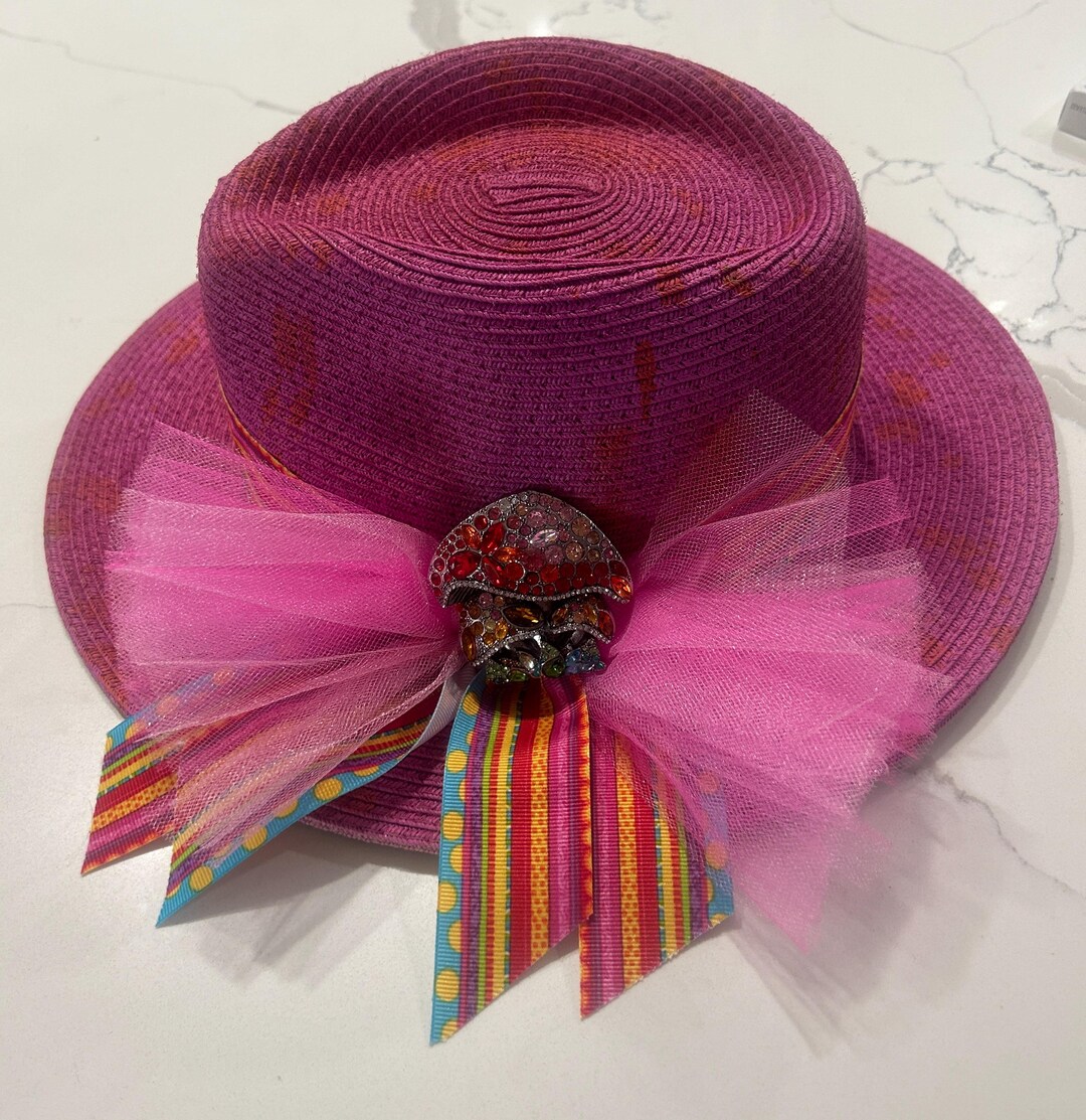 Hat - Hot Pink Vision - Etsy