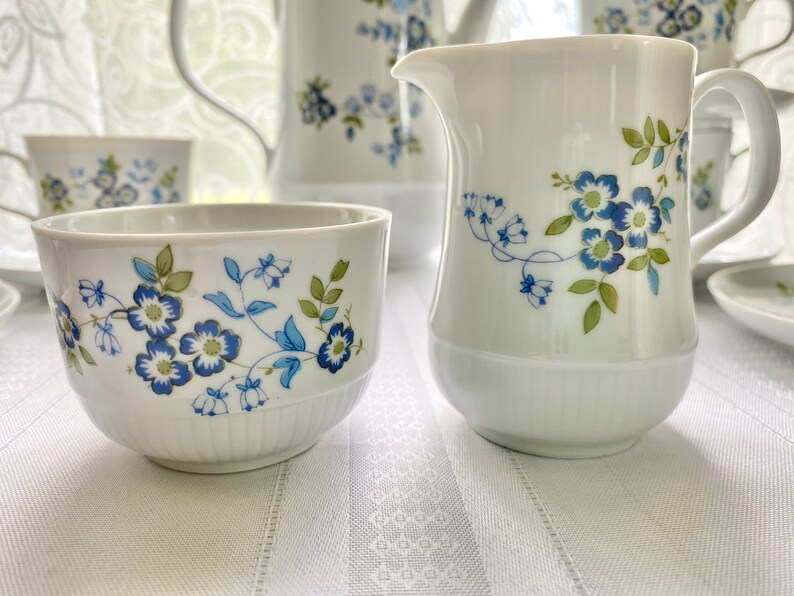 Vintage Kahla Porcelain Coffee / Tea Set Made in GDR Etsy
