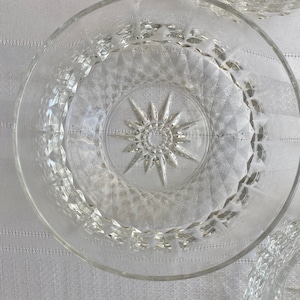 VTG Arcoroc USA Crystal Bowl Set of Four