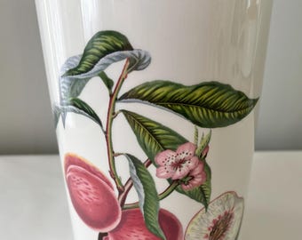 Retired Pomona Portmeirion "The Goddess of Fruit" Made in England Canister Grimwood's Royal George / Peach