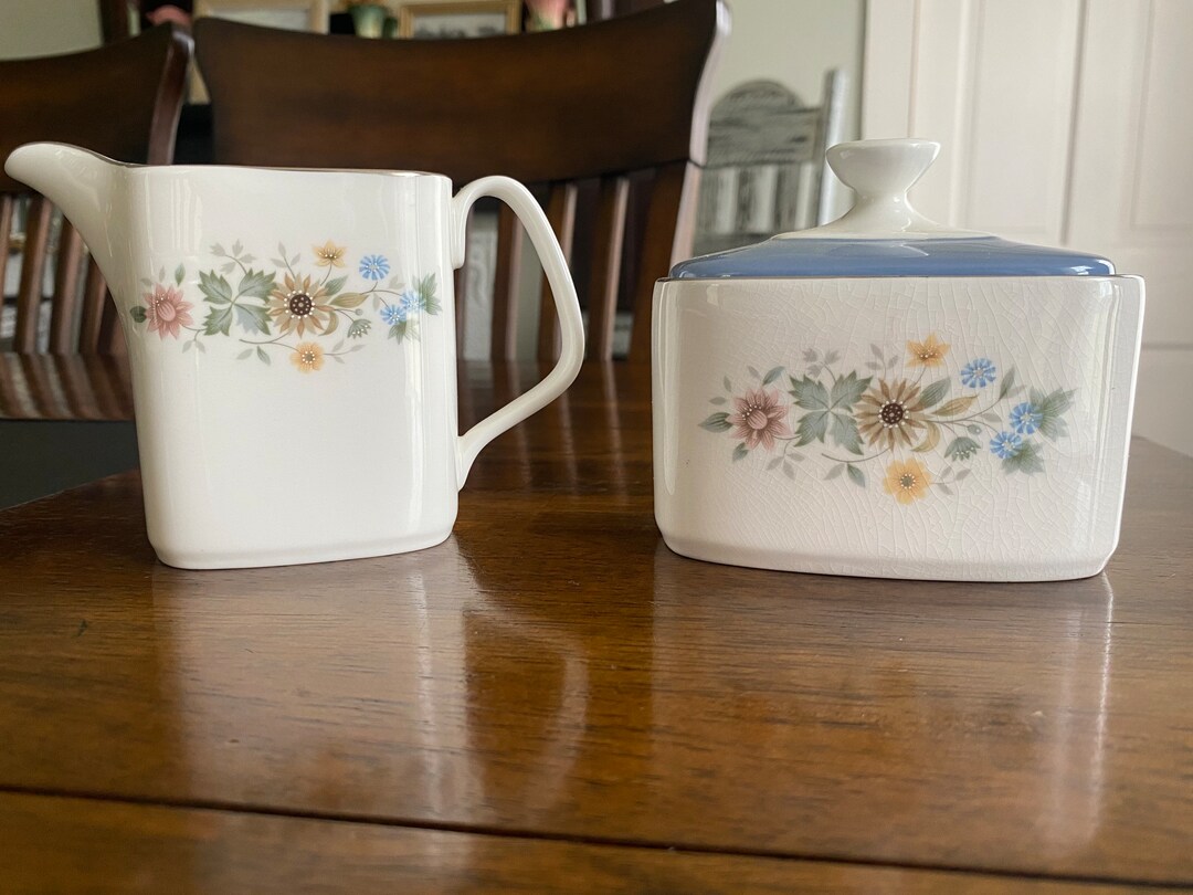 【レア美品】ロイヤルドルトン★タペストリー★パーティセット VTG ロイヤルドルトン 田園パターン クリーム&シュガーセット - Etsy 日本
