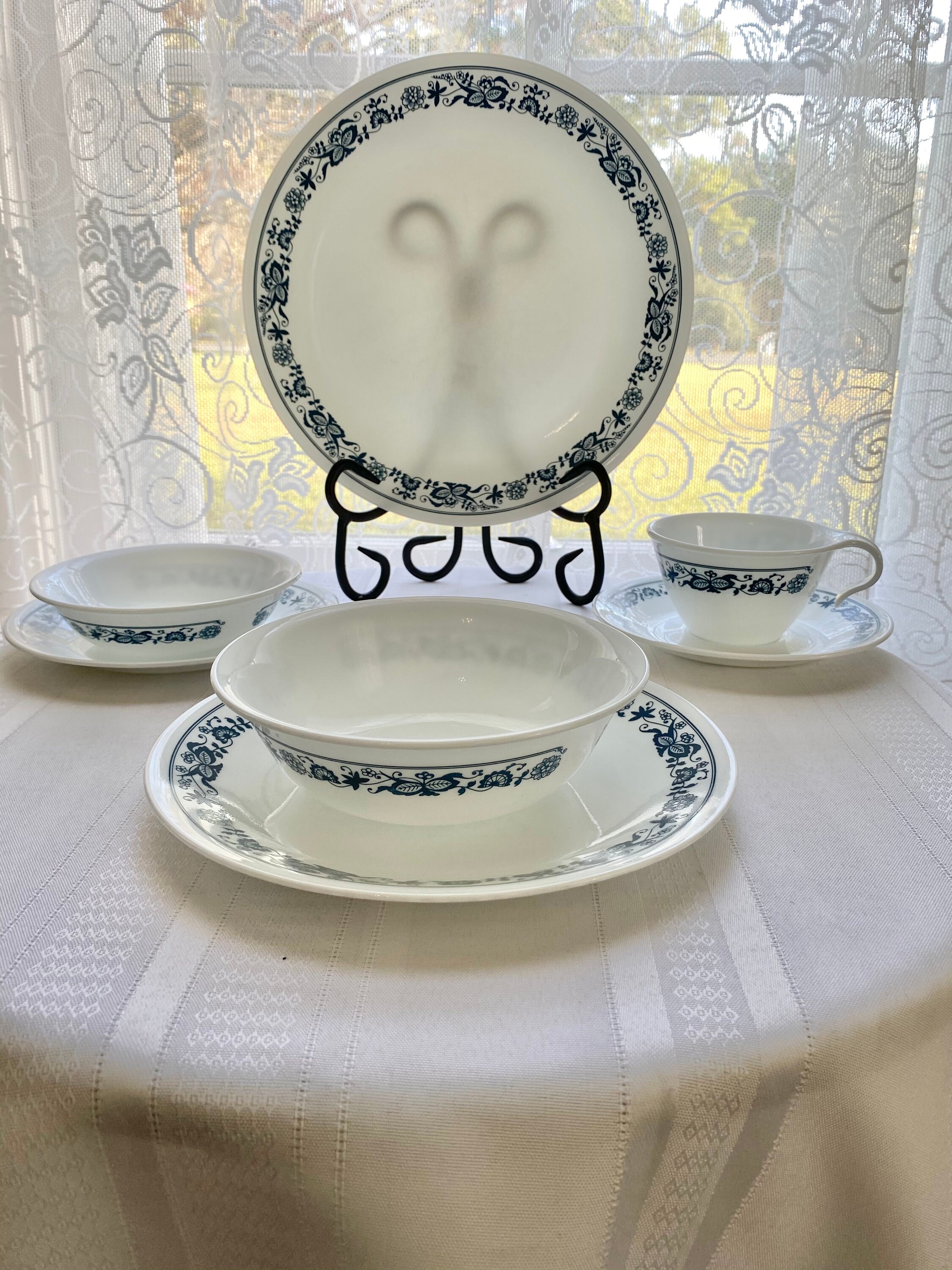 ヴィンテージ コレール オールドタウン ブルー / ブルーオニオン 7