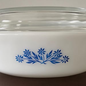 Fireking blue flower - Etsy 日本