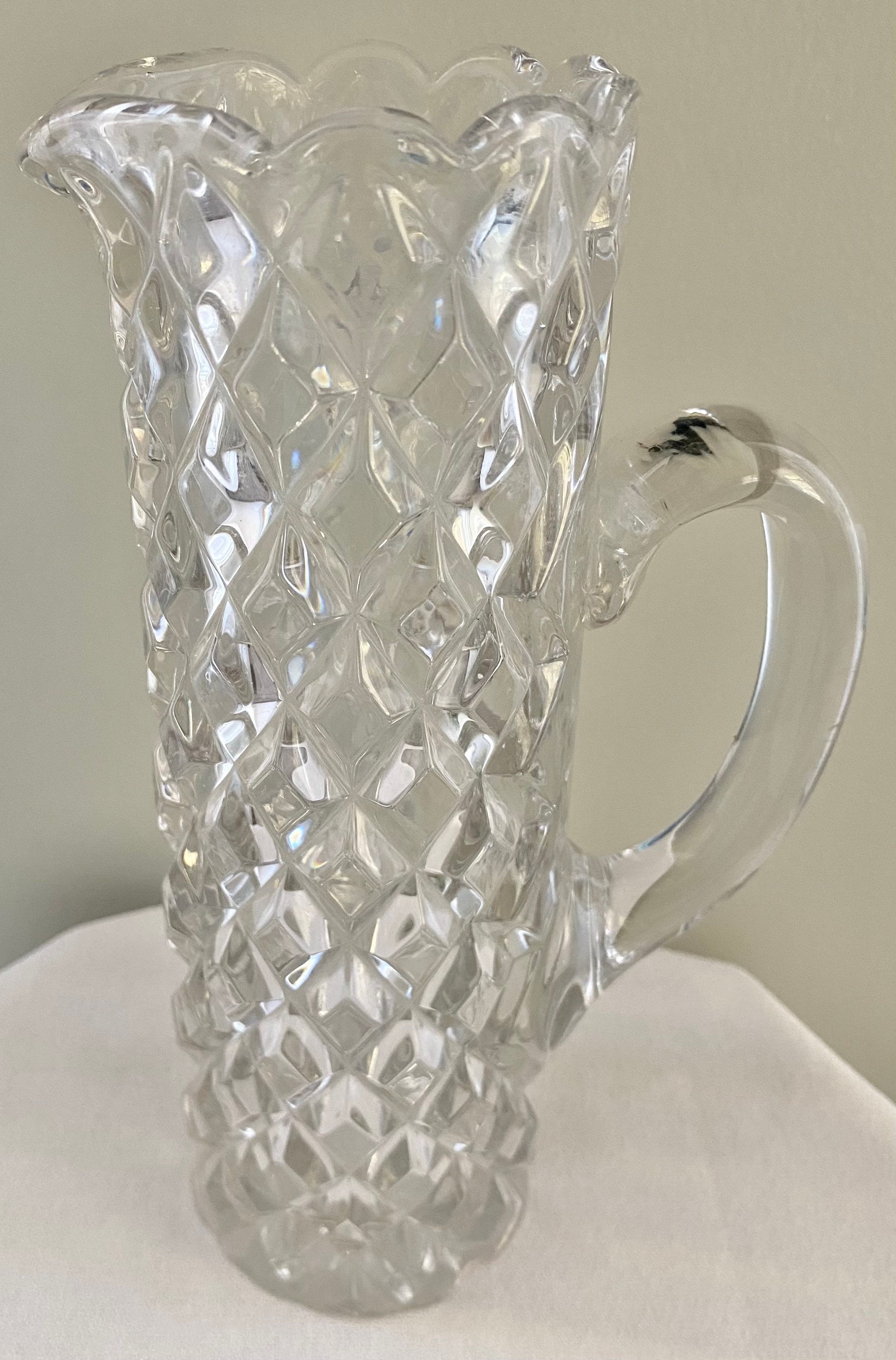 30's 美品ダンカンミラー　Duncan&Miller　グラスアンティーク Duncan Miller Teardrop - Etsy